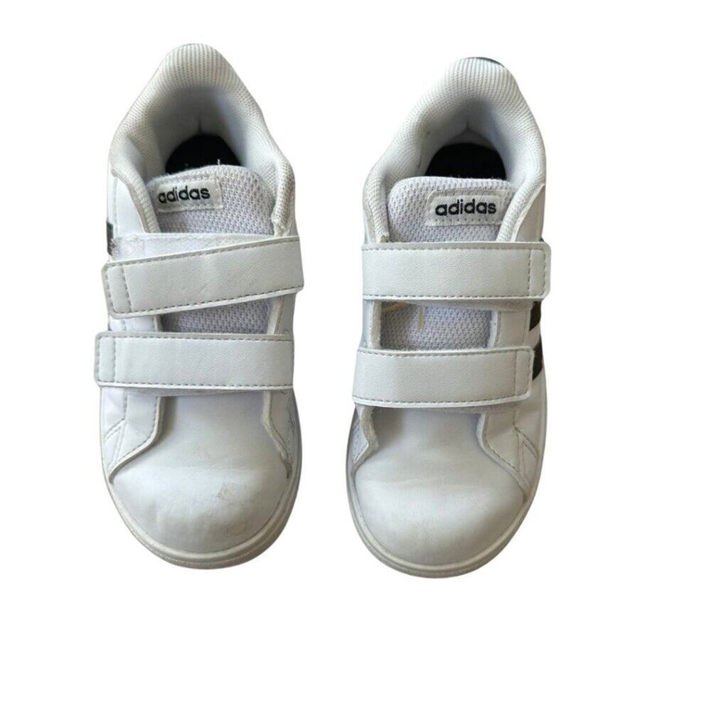 Adidas Grand Court 2.0 Shoes Cloud White / Core Black / Core Black 10K